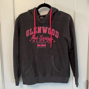 Prairie Mountain Glenwood Hot Springs Colorado Graphic Hoodie